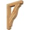 Ekena Millwork Funston Craftsman Rough Sawn Bracket, Western Red Cedar, 6"W x 36"D x 48"H BKT06X36X48FST04RWR - alternate 1
